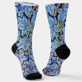 Himbeerbaum, William Morris Socken (Gewinkelt)