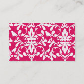 Himbeerdamtel Visitenkarte (Rückseite)