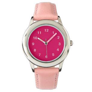Himbeere Armbanduhr