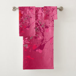 Himbeere Badhandtuch Set