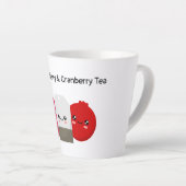 Himbeere & Cranberry Tea Latte Tasse (Rechte Ecke)