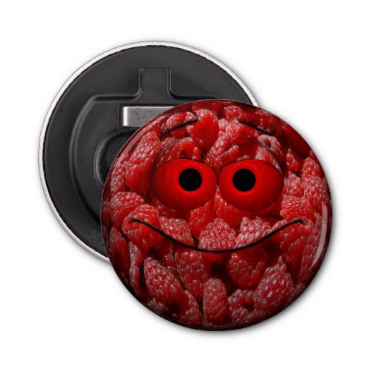 Himbeere Flaschenöffner (Vorderseite)