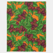 Himbeere Fleecedecke (Vorderseite)