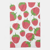 Himbeere Fruchtdesign Geschirrtuch (Vertikal)