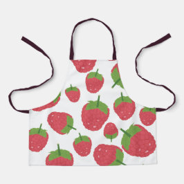 Himbeere Fruchtdesign Schürze