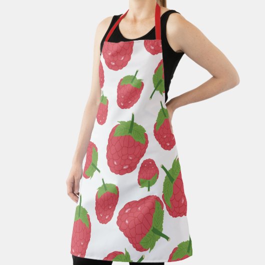 Himbeere Fruchtdesign Schürze (InSitu)