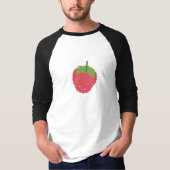 Himbeere Fruchtdesign T-Shirt (Vorderseite)