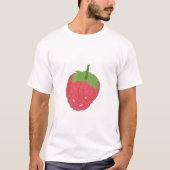 Himbeere Fruchtdesign T-Shirt (Vorderseite)