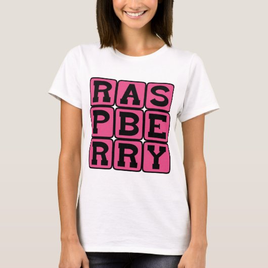 Himbeere, Früchte T-Shirt (Vorderseite)