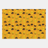 Himbeere, Heidelbeere und Bananenkuchen Geschenkpapier Set (Vorderseite 3)