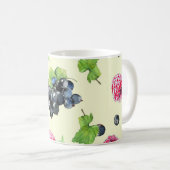 Himbeere, Johannisbeere Kaffeetasse (VorderseiteRechts)