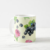 Himbeere, Johannisbeere Kaffeetasse (Vorderseite Links)