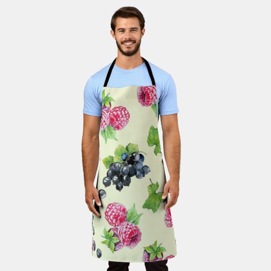 Himbeere, Johannisbeere Schürze (Getragen)