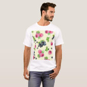 Himbeere, Johannisbeere T-Shirt (Vorne ganz)