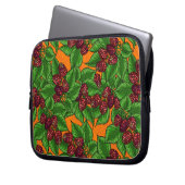 Himbeere Laptopschutzhülle (Vorderseite Links)