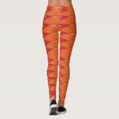 Himbeere Laterne Leggings (Rückseite)
