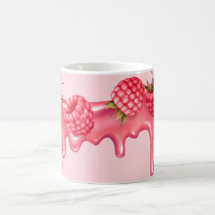 Himbeere liebt Kaffeetasse Tasse