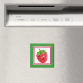 Himbeere Magnet (In Situ (Geschirrspüler))