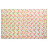 Himbeere mit Blätter Muster Stoff (Yard (91,4 cm))
