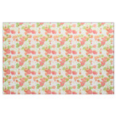 Himbeere mit Blätter Muster Stoff (Fat Quarter (45,7 x 55,9 cm))