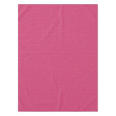 Himbeere Pink Fetten Pastel Spritzer Paint Dots Tischdecke (Vorderseite)