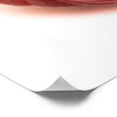 Himbeere Poster (Ecke)