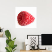 Himbeere Poster (Heimbüro)