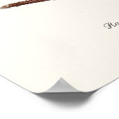 Himbeere Poster (Ecke)