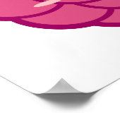 Himbeere Poster (Ecke)