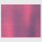 Himbeere Rosa Brautparty Geschenkpapier (Flach)