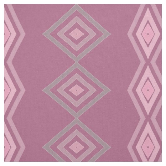 Himbeere Rosa Gemustertes Gewebe Stoff (Muster)