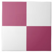 Himbeere Rosa Keramik Tile Fliese (Vorderseite)