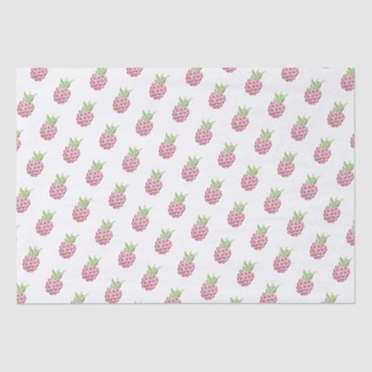 Himbeere Seidenpapier (Vorderseite)