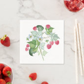 Himbeere Serviette (Beispiel)