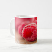 Himbeere - Süßes Leben Kaffeetasse (Vorderseite Links)
