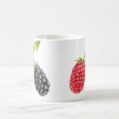 Himbeere und BlackBerry Kaffeetasse (Mittel)