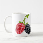 Himbeere und BlackBerry Kaffeetasse (Links)