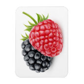 Himbeere und BlackBerry Magnet (Vertikal)