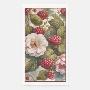 Himbeere und Blume Handtuch Stil Napkins Serviette