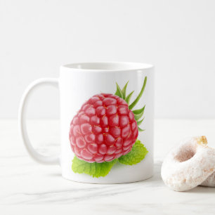 Himbeere und Minze Kaffeetasse