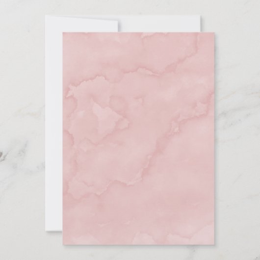 Himbeere und rosa Wasserfarbe Peony Couples Dusche (Rückseite)