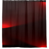 Himbeere und schwarze Lichter Duschvorhang (Vorderseite)