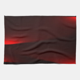 Himbeere und schwarze Lichter Geschirrtuch