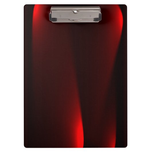 Himbeere und schwarze Lichter Klemmbrett (Vorderseite)