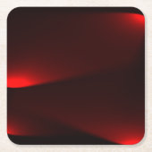 Himbeere und schwarze Lichter Rechteckiger Pappuntersetzer (Vorderseite)