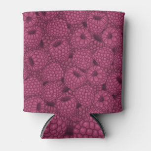 Himbeere Vintag: Sweet Wrap Design. Dosenkühler