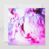 Himbeereiskarte (Vorderseite)