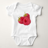 Himbeeren Baby Strampler (Vorderseite)