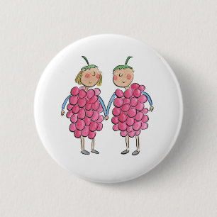 Himbeeren Button
