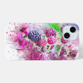 Himbeeren Case-Mate iPhone Hülle (Rückseite (Horizontal))